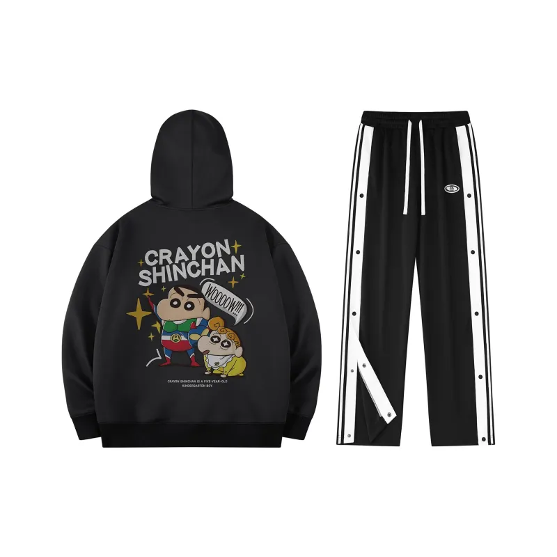 Crayon Shinchan Sweatshirt Set Unisex-6