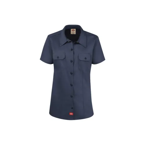 Dickies Shirt Women's Dark Marine Blue