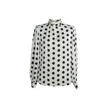 ROEYSHOUSE Shirt Women's Polka Dot