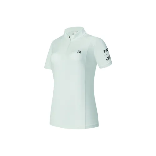 FILA x BBC EARTH T Shirt Women's Mysterious Blue