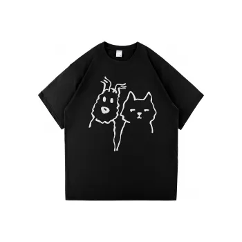 LEMANISM Drop Shoulder Sleeve T Shirt Unisex