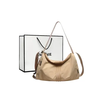 Xmithie Nylon Shoulder Bag Large Size Unisex Multicolor
