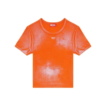 DIESEL T-Ele-N1 Cropped T-shirt