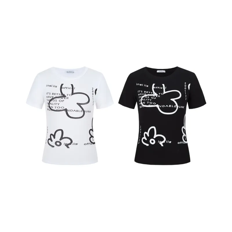 ONE SHALLOW T Shirts Women's-5