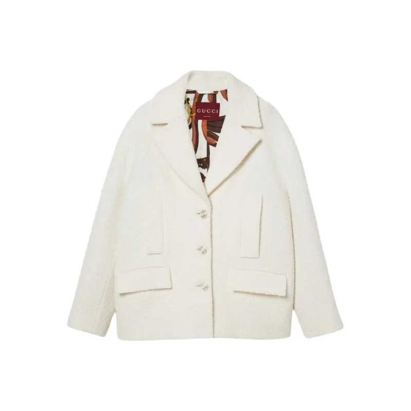 GUCCI Jackets & Coats Women's White-0