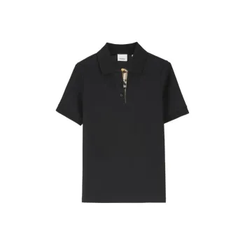 Burberry Polo Shirt Women's Black