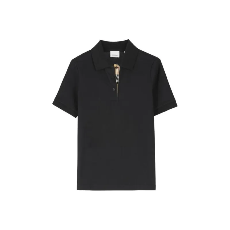 Burberry Polo Shirt Women's Black-0