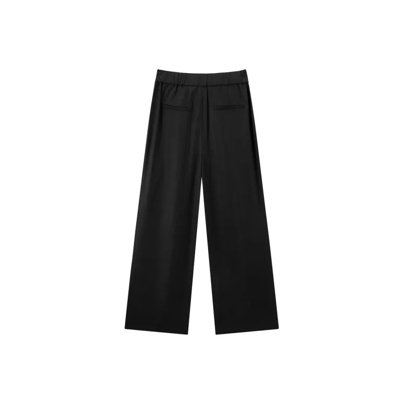 PEACEBIRD Casual Pants Women's Black-1