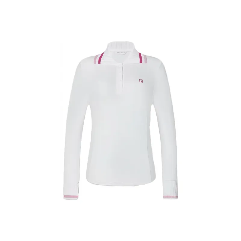 FILA Golf Series Polo Shirt Women's Jade White-0