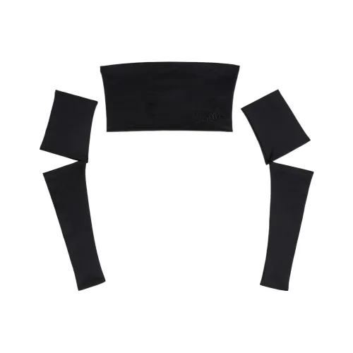 MM6 Maison Margiela Strapless Tops Women's Black