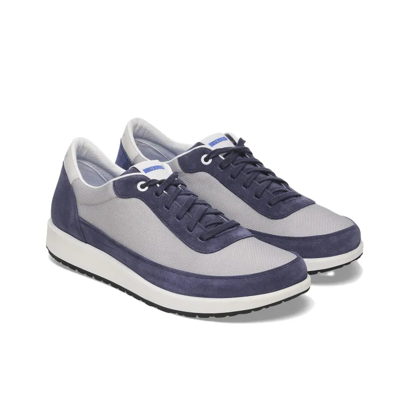 Birkenstock Honnef City Low Top Casual Shoes Unisex Beige Blue Regular Loose Fit-2
