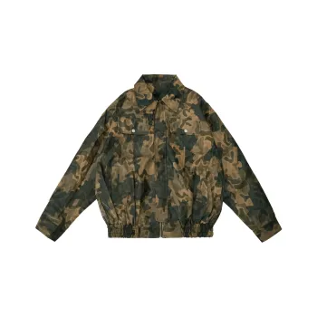 Vine Color Jackets Coats Unisex Camouflage
