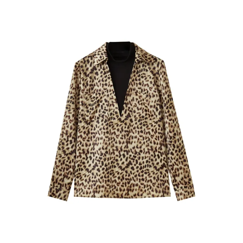 SHUIYUNJIAN Shirt Women's Coffee Blossom-0