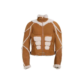 NATASHA ZINKO Camping Shearling Jacket