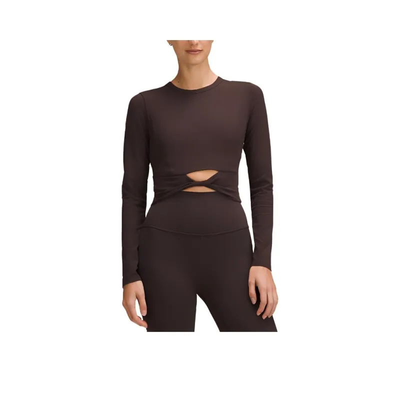 Lululemon Nulu™Cropped Collection Shirt Women's Black-3