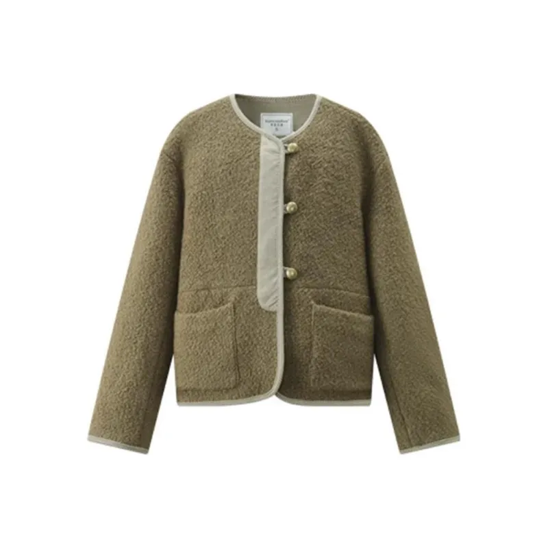 KUHNMARVIN Jackets Coats Women's Moss Green-0