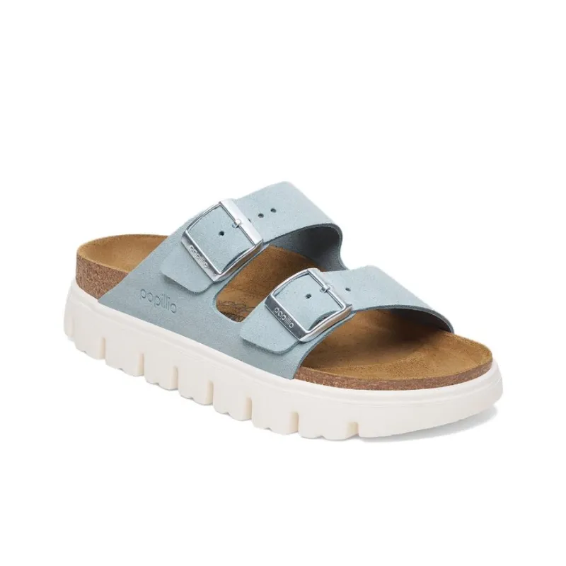 Birkenstock Arizona Slide Slippers Women's Light Blue Narrow-1