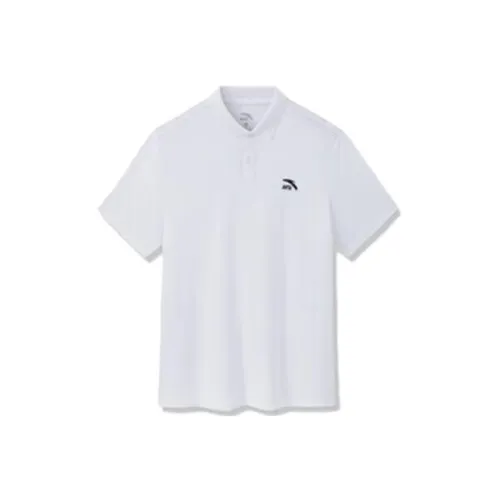 ANTA Life Collection Polo Shirts Women's Snowflake White