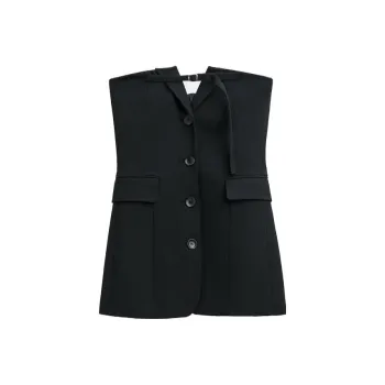 ZARA Strapless Tops Women's Black