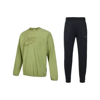 Nike Sweatshirt Sets Men Green/Black