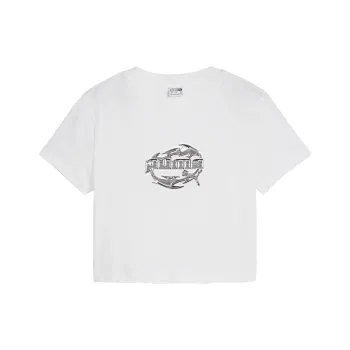 PUMA HYPER GIRL Regular T Shirt Women's White