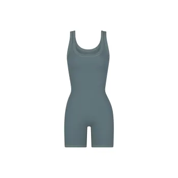 SKIMS COTTON RIB ONESIE Bodysuits Women's KYANITE/Blue Crystal Stone