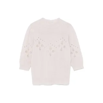 Twinset Lurex High neck Jumper