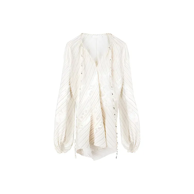 Chloé Shirts Women's Beige-0
