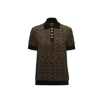BALMAIN Polo Shirts Women's Black