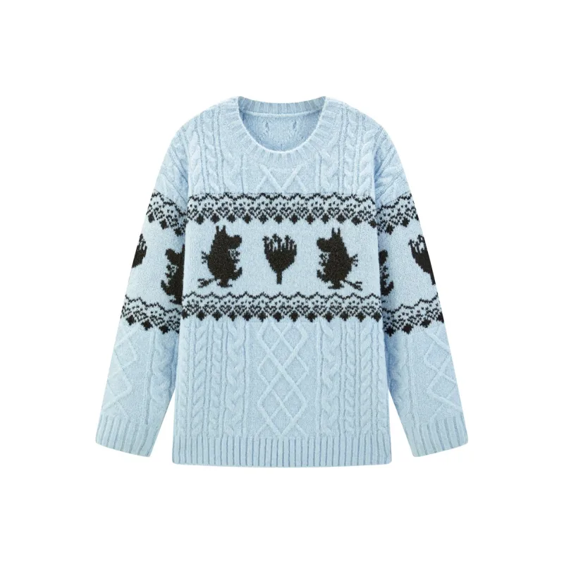 LEDIN Knitwear Women's Melt Ice Blue-0