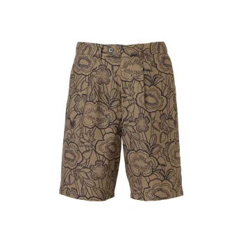 Onitsuka Tiger PRINTED Casual Shorts Men's Light Brown