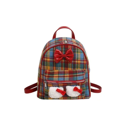 Juju Jimmy Nylon Backpack Regular Women's Red