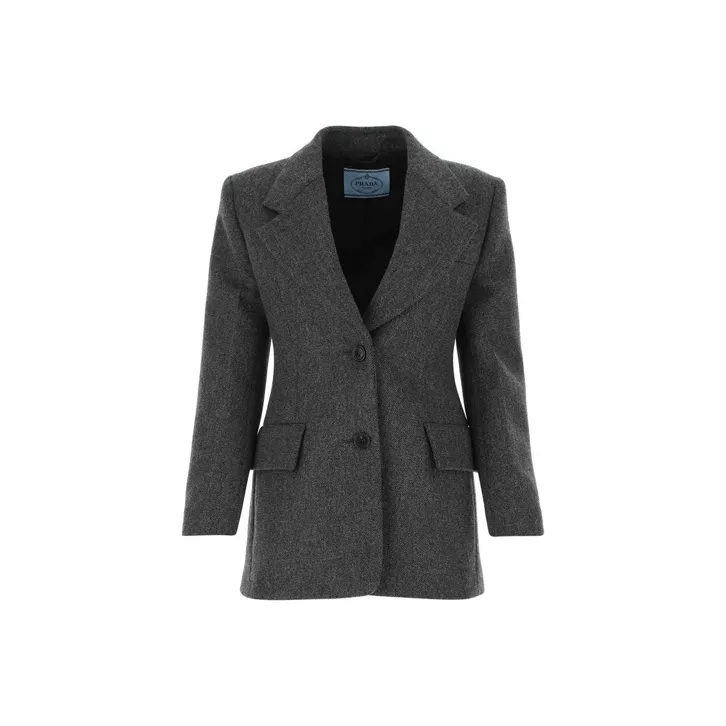 PRADA Jackets Women's Gray-0