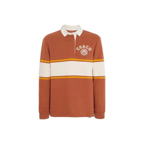 COACH Polo Shirts Women's Earth Yellow