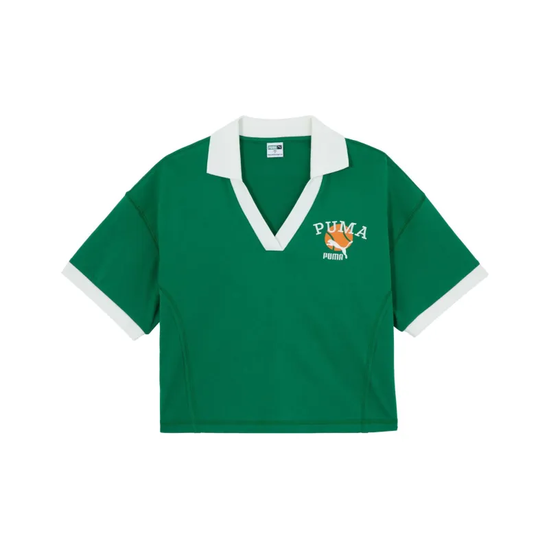 PUMA CLASSICS Polo Shirts Women's Green-0