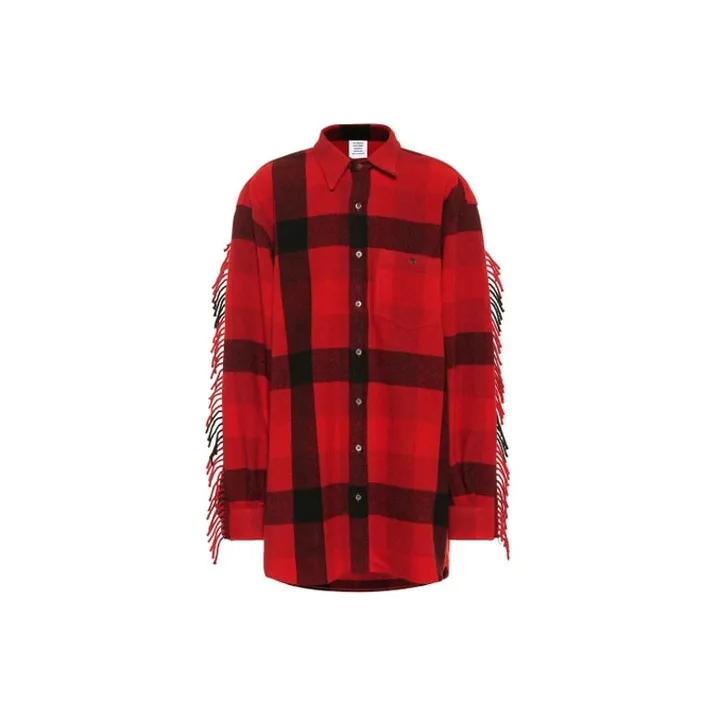 Vetements Shirts Women's Red-0