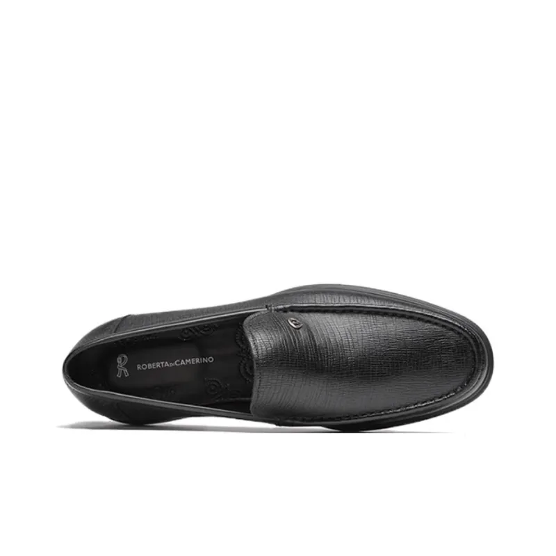 ROBERTA DI CAMERINO Florence Collection Loafers 3.5cm Men's Black-3
