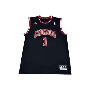 Adidas x NBA Chicago Bulls Basketball Jerseys Unisex Black