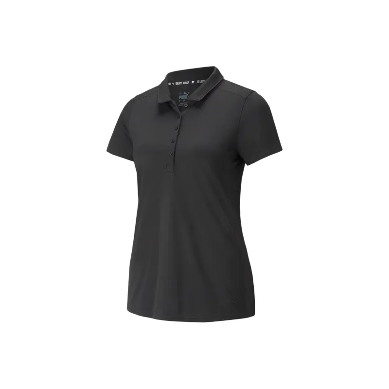 PUMA Polo De Golf Gamer Femme Polo Shirt Women's Black-0