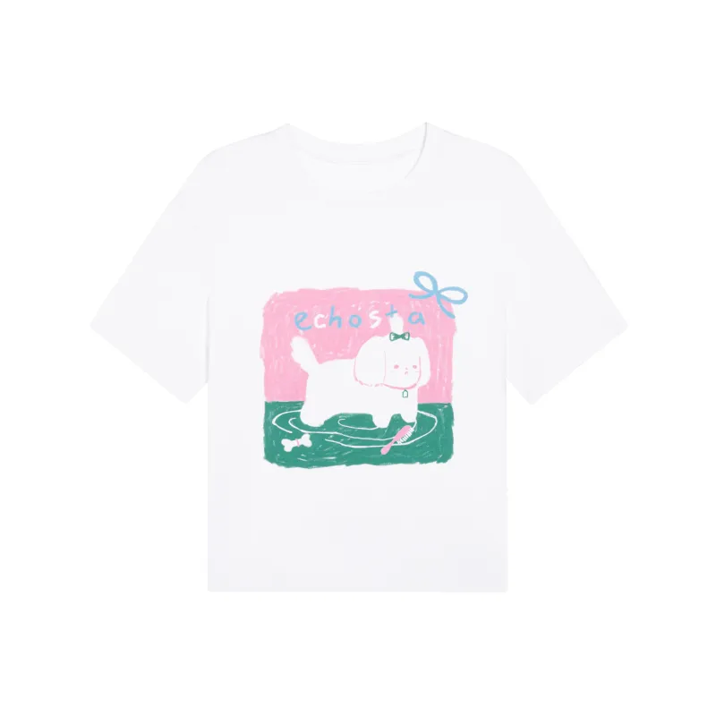 ECHOSTA T-Shirts Women's White-0