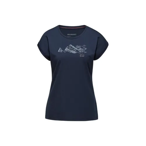 MAMMUT T Shirt Women's Deep Sea Blue