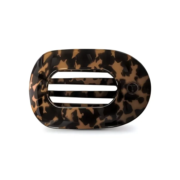 TELETIES Resin Hair Clips Women's Apricot/Brown-0