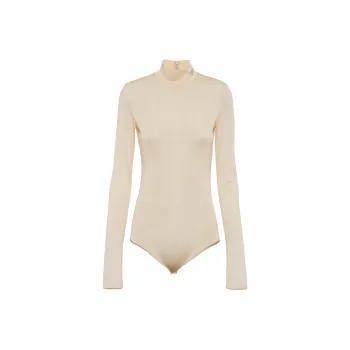 PRADA Gazar Triangle logo Bodysuit