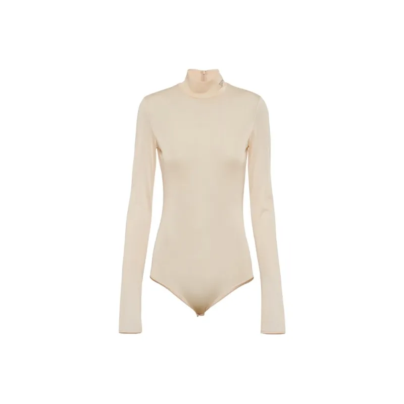 PRADA Gazar Triangle logo Bodysuit-0