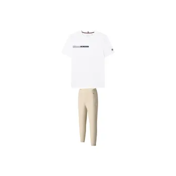 FILA Casual Sportswear Men Standard White+Wheat Brown
