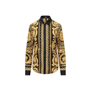 FANSIZHE VERSACE Shirt Women's Black