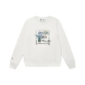 FILA Sweatshirt Women's Porcelain White
