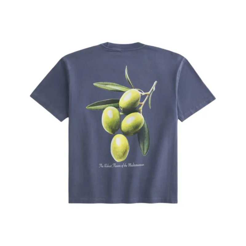 Hollister T Shirt Men's Light Marine Blue-1