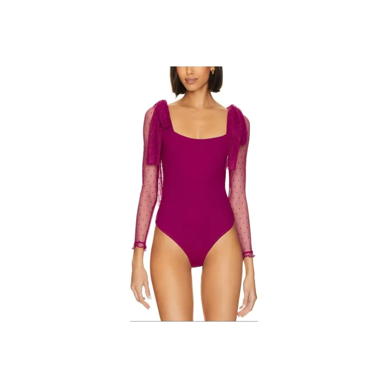 FREE PEOPLE Bodysuits Women's Fuchsia-0