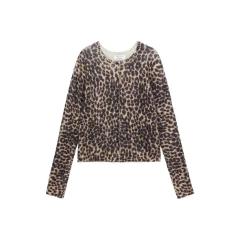 Blumarine Leopard print Cardigan